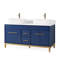 Ensemble de meuble-lavabo double 60 po Hildy-643046443