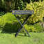 Set Of 3 Brown Garden Flower Trays On Stand-558732503