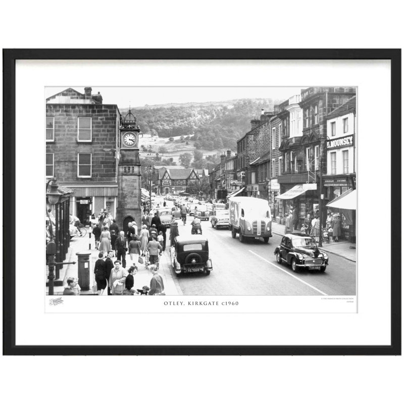 Otley, Kirkgate C1960 - Single Picture Frame Print, 40cm H x 50cm W x 2.3cm D