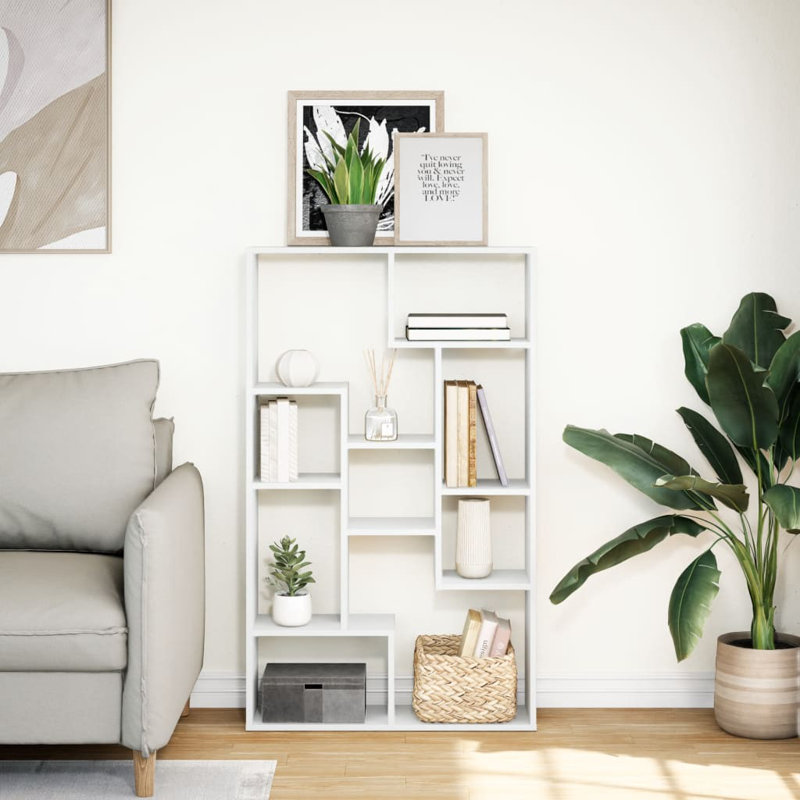 Betteridge 72cm W Bookcase, White