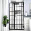 Porte de douche en verre de 40 po x 72 po en noir mat avec pivot, élément de salle de bain pivotant l 40 po x H 72 po Elegance pour salle de bain