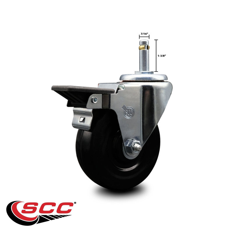 Hard Rubber Caster