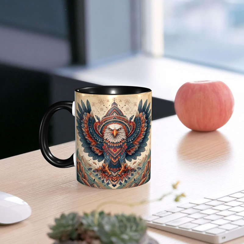 Eagle Coffee Mug 11oz Ceramic Cup