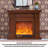 American-style heating simulated flame electric fireplace-776092989-776092978