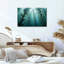 Ensemble de 1 tableau sur toile représentant une forêt de varech sous-marine-707272362