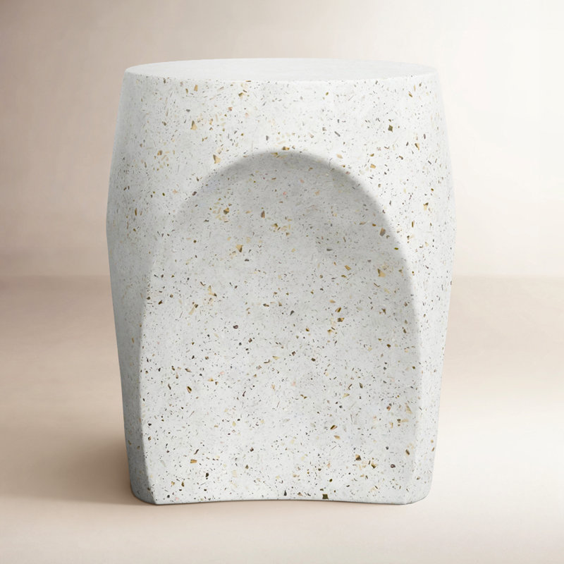 Mixx Garden Stool, Ivory