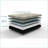 Mattresses, 8\" Full Firm Gel Comfort with Cooling &amp; Motion Isolation | Foam | Black + Charcoal Gray-654601619-654601709
