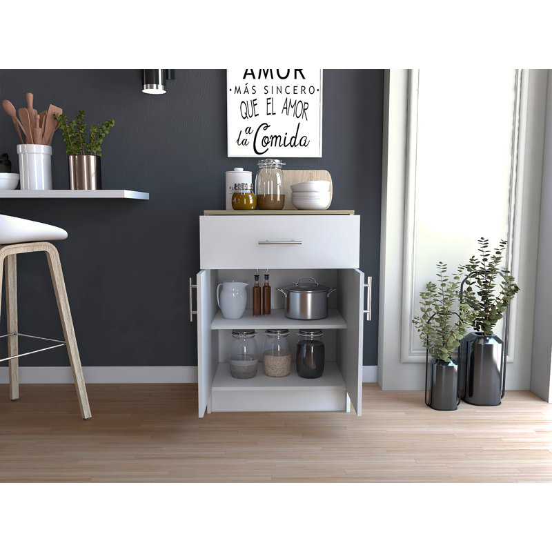 Base du garde-manger, un tiroir, deux tablettes intérieures
