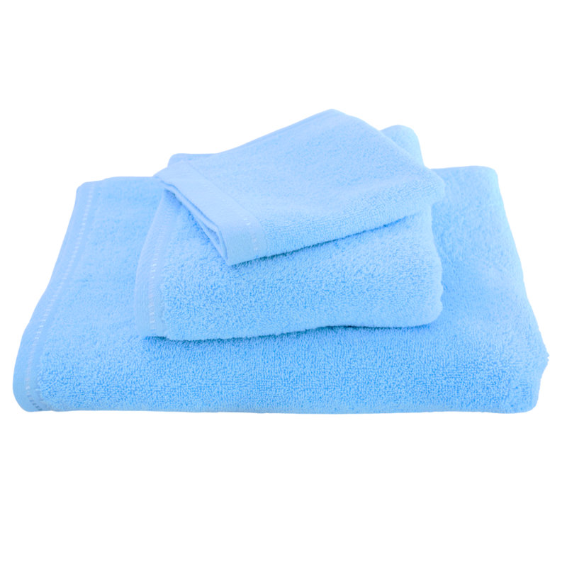 Diamond Bright - Cotton Towel Set, Mediterranean Blue