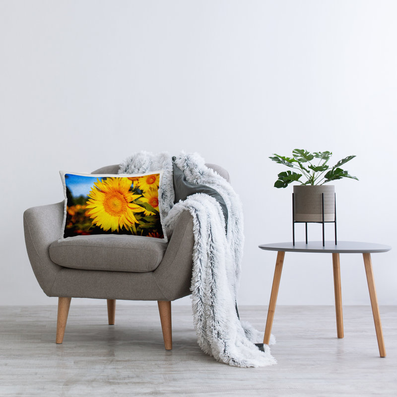 Floral Throw Pillow