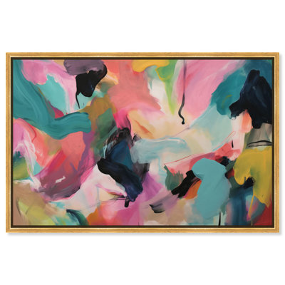 «Mystic Silk Flow», toile abstraite par Art Remedy