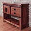 115 cm W Solid Wood Top Console Table