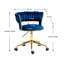Fauteuil demi-tonneau pivotant de 24,41 po de large Omiros-2121086613