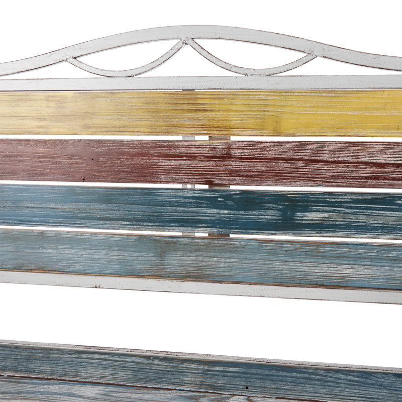 Banc de jardin en fer Danna