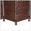 Paravent 3 panneaux pliable, écran d'intimité en osier de 6 pi de hauteur avec charnière 360 °, naturel-30775144-31230685-127659248