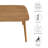 Vienna 46" Square Outdoor Patio Teak Wood Dining Table In Natural