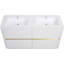 Meuble-lavabo autoportant avec lavabo, meuble de rangement avec tiroirs à fermeture en douceur, meuble-lavabo pour la maison