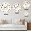 Horloge murale Gold Chic Design III - Mid-Century-73143042