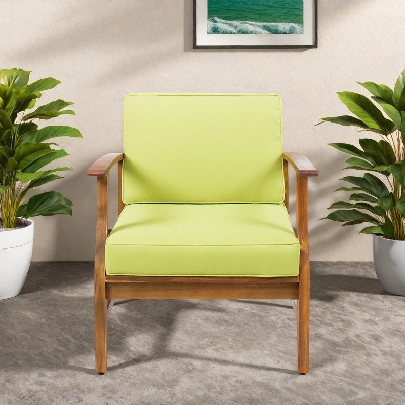 CHAISE CLUB, Brun, Vert