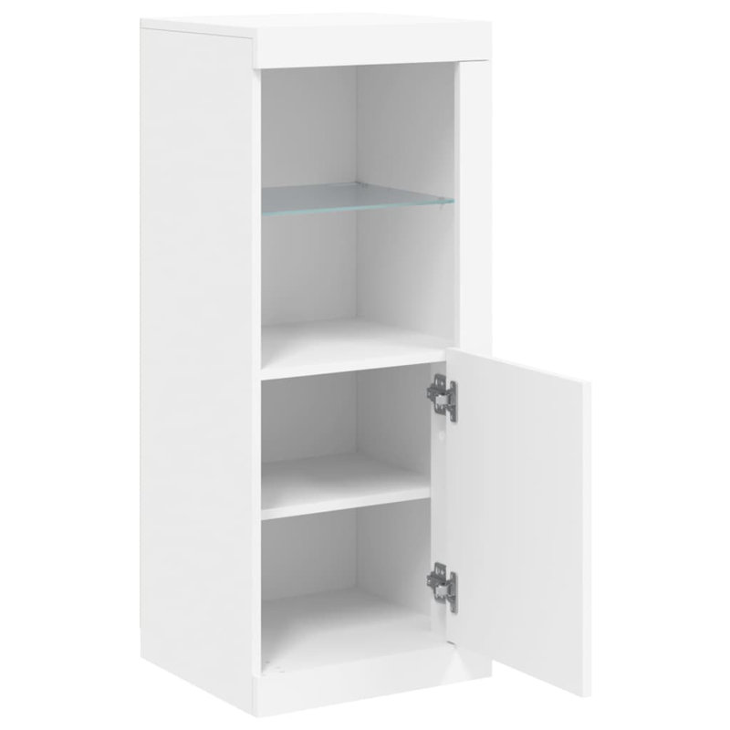 Barzan 100 cm H x 41 cm W Standard Bookcase, White