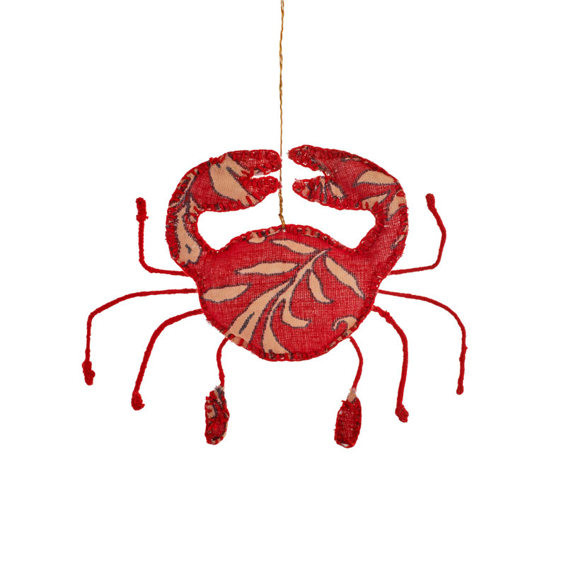 Bobbin ornament-crab