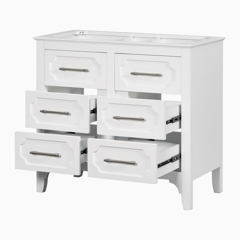 34.48'' Single Bathroom Vanity Base Only