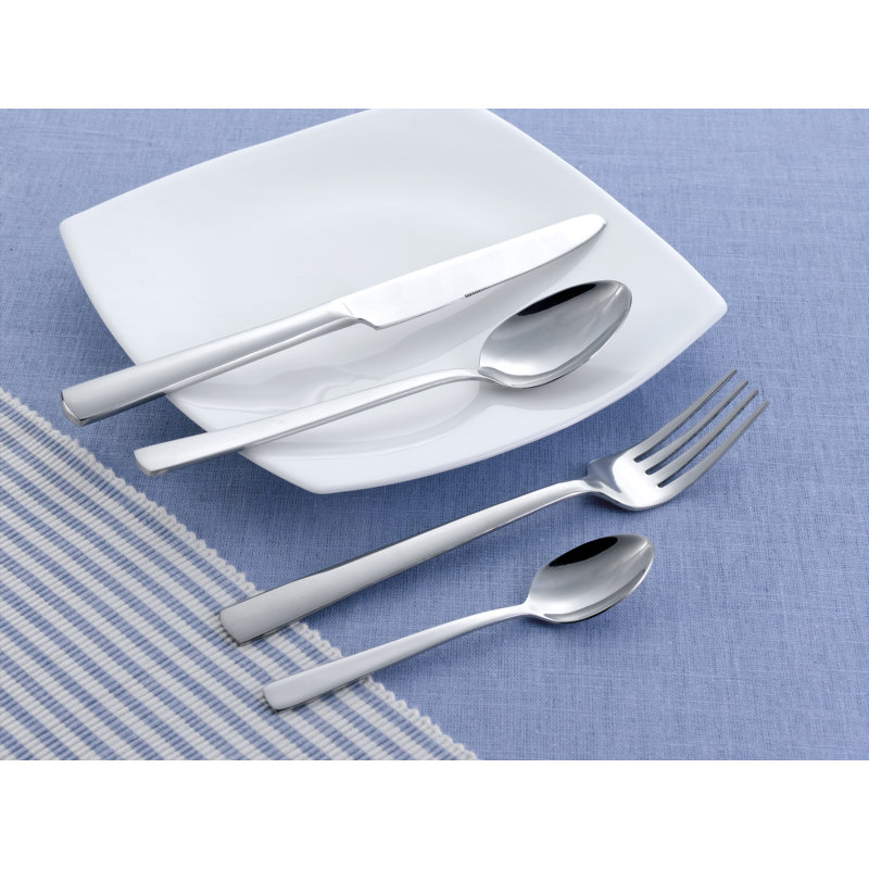 Amefa 18/0 Modern BLISS Stainless Steel Cutlery Set 16 Piece for 4 People