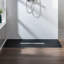 Base de douche rectangulaire à surface solide de 47,25 po x P 35,4 po, antidérapante, profil bas, sans courbe, accessible en fauteuil roulant-87073662-87073661