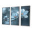 Blanc, gris, nuit, nirvana, magnolia photo I - ensemble d'art mural Magnolias-254642915-254642917