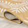 Crossreagh Nevis Palm Frond Yellow/Cream Indoor/Outdoor Rug