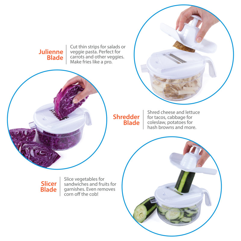 7 in 1 Manual Food Processor
