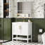 Single Bathroom Vanity with Ceramic Basin