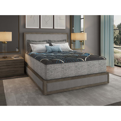 14-Inch Hybrid Mattress With Individually Wrapped Coils, Advanced Cooling Layers, Medium Support, And Reinforced Lumbar Zone For Restful, Temperature-Neutral Sleep.