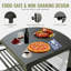 Îlot de cuisine extérieur avec rangement (tabouret non inclus)