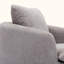 Fauteuil demi-tonneau pivotant l 32,48 po Willenzard-88099128