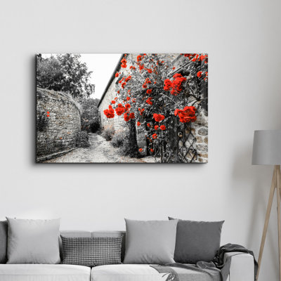 Élégante peinture murale en verre trempé de 13,8 po x 21,7 po | 100% verre trempé, épaisseur: 0,16 pouce | Imprimé UV pour des couleurs éclatantes | Parfait pour la décoration intérieure, le salon et les espaces de bureau