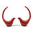 Metal Bird Ring Holders, Set of 2-49670309