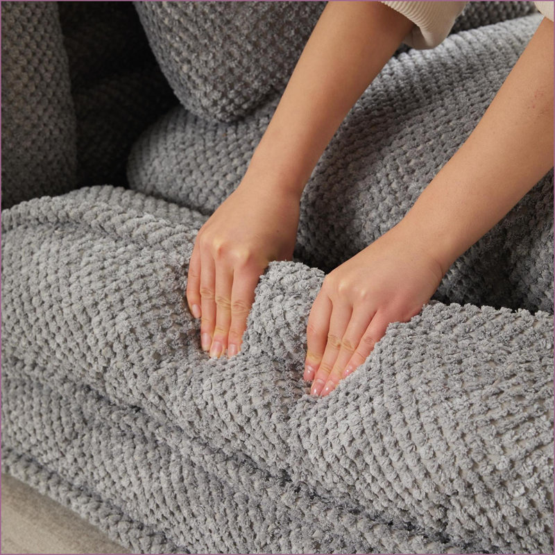 Canapé paresseux pour adultes et amp; Animaux de compagnie, 5 positions réglables, lit pliant pour chien à économie d'espace | Gris | Rectangle