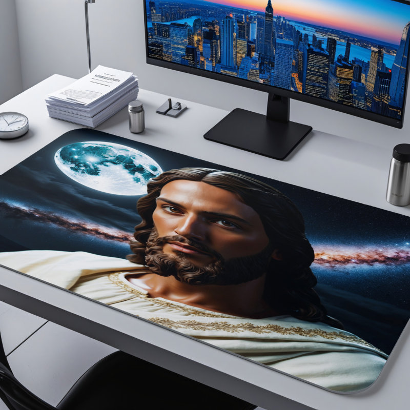 Polyester Desk Pad, 23.6x13.8