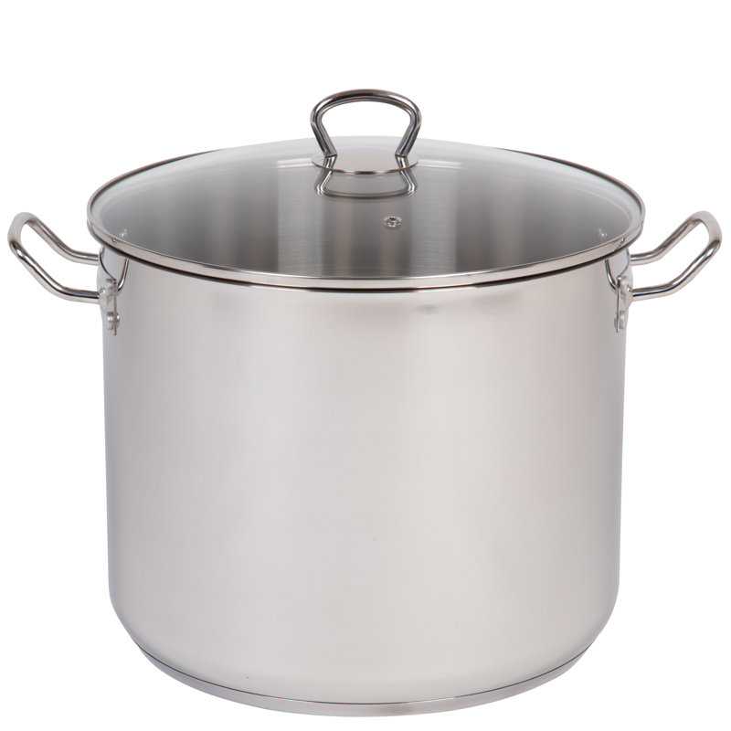 Camerons Stainless Steel Stock Pot, 24-qt.
