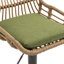 Swivel Upholstered Adjustable Height Counter Stool-1647939910