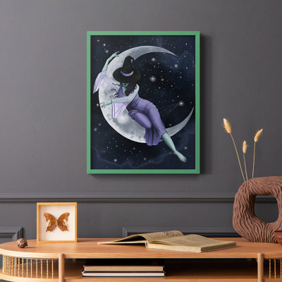 Star Sorceress II Framed Print - Solid Wood