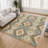 Premium Machine Washable Mayfield AMF2210 Moroccan Rug-1557639076-1557639081