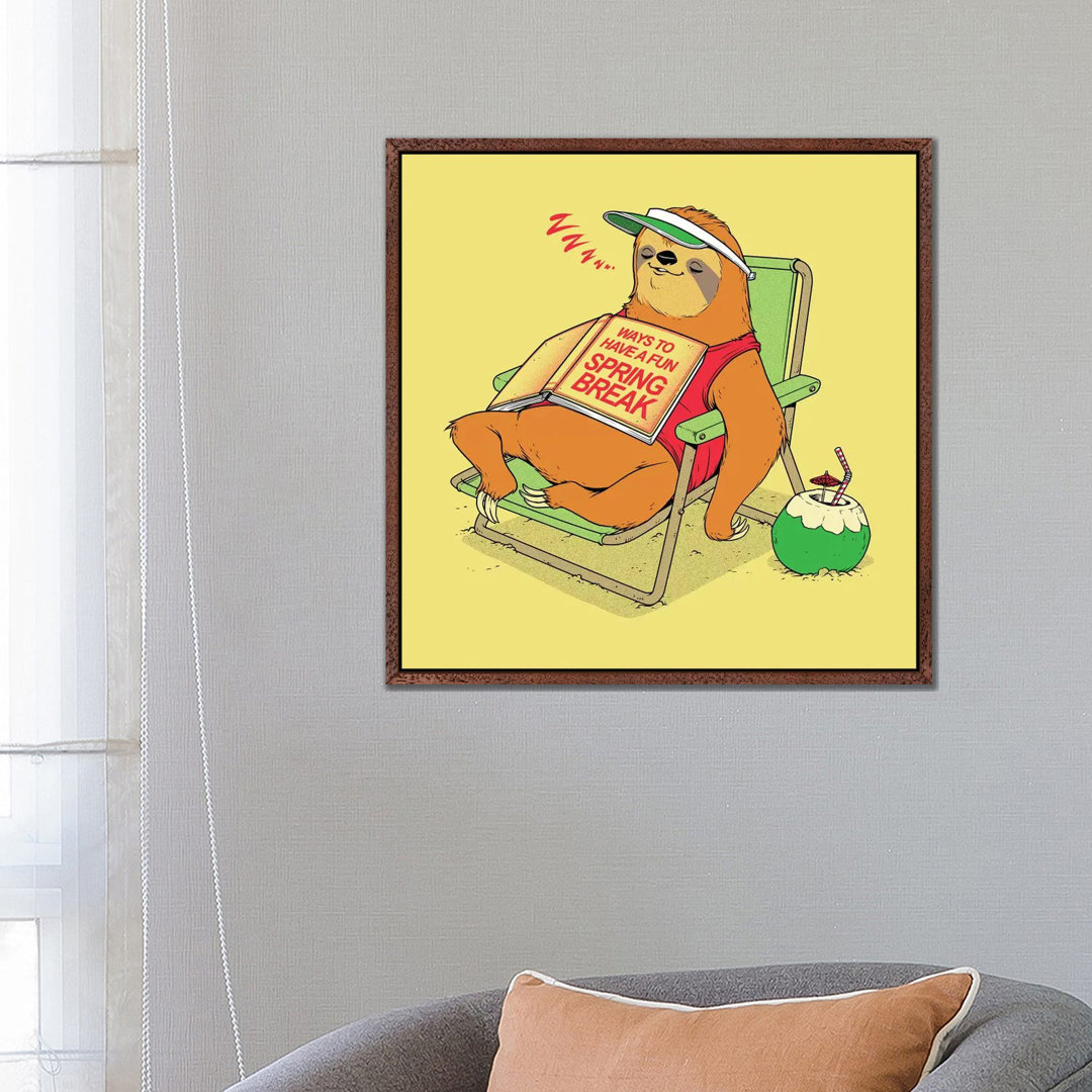 Ways To Have A Fun Spring Break von Tobias Fonseca - Gallery-Wrapped Canvas Giclée on Canvas