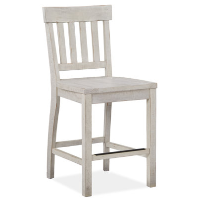 Jago Counter Stool with Solid Wood Frame