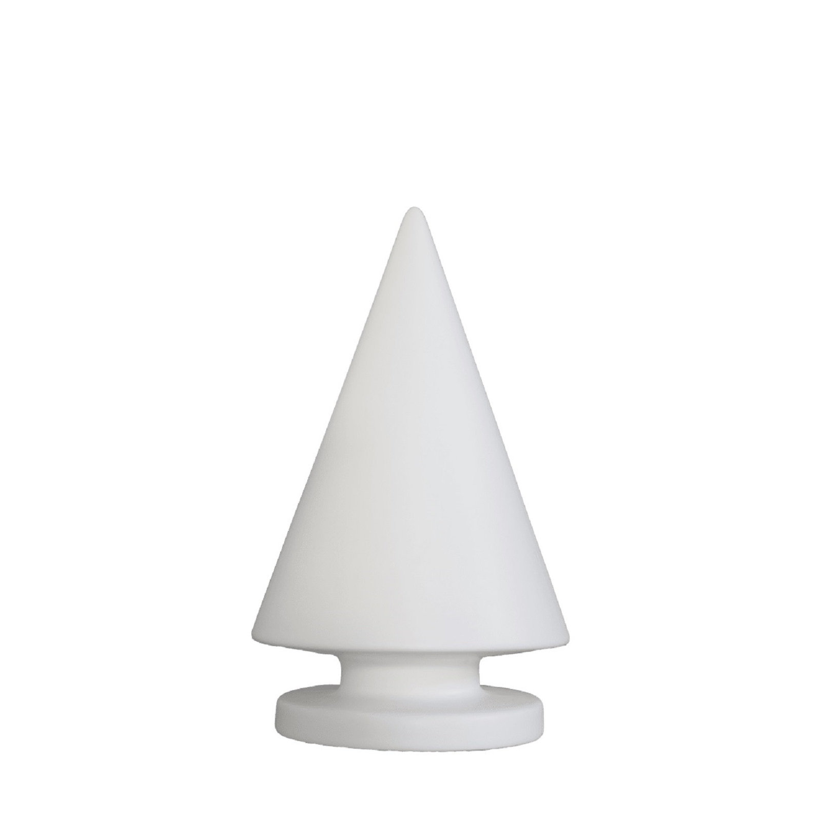 Christmas Tree Mole Ceramic, White, 6.3'' H x 3.94'' W x 3.94'' D