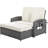 Outdoor metal frame rattan weave daybed-1303728946