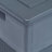 WFX Utility 119cm W 320L Water Resistant Plastic Lockable Deck Box in Anthracite