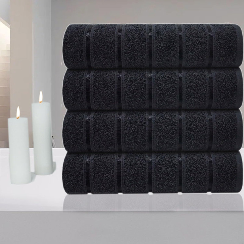 Naimul Bath Sheet, Black