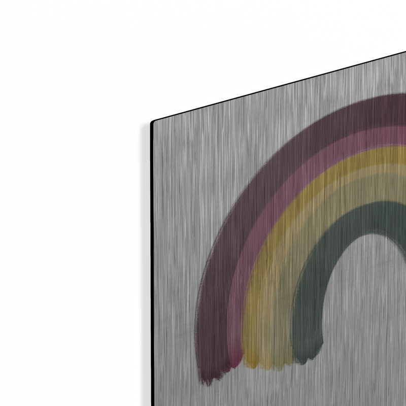 «Painted Rainbow» par House Fenway, H 12 po x l 12 po